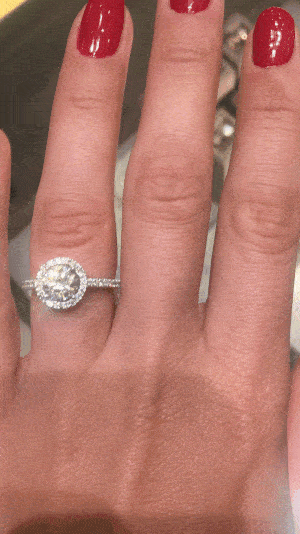 1ct G color SI1 Clarity Round Diamond