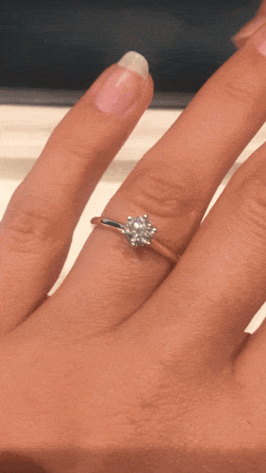 Diamond Solitaire Ring in Sydney