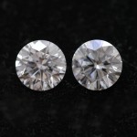 Comparison of two 2 carat diamonds