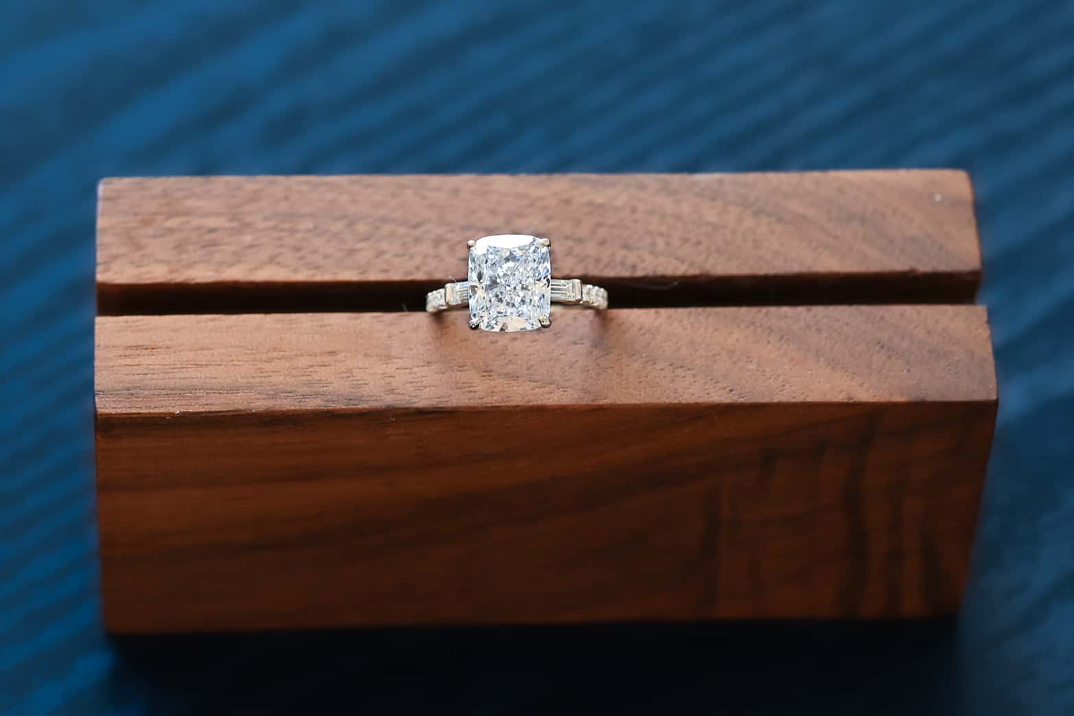 Cushion cut diamond