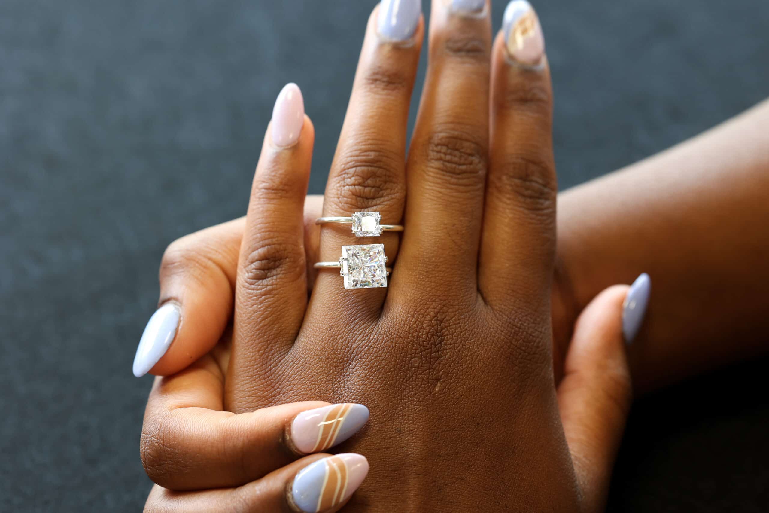 princess cut diamond 1ct vs 5ct