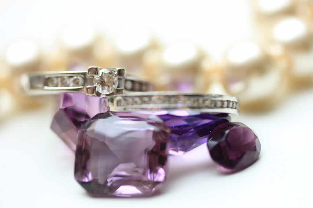 amethyst gemstones