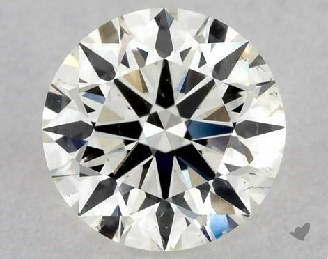 Eye-clean SI2 diamond