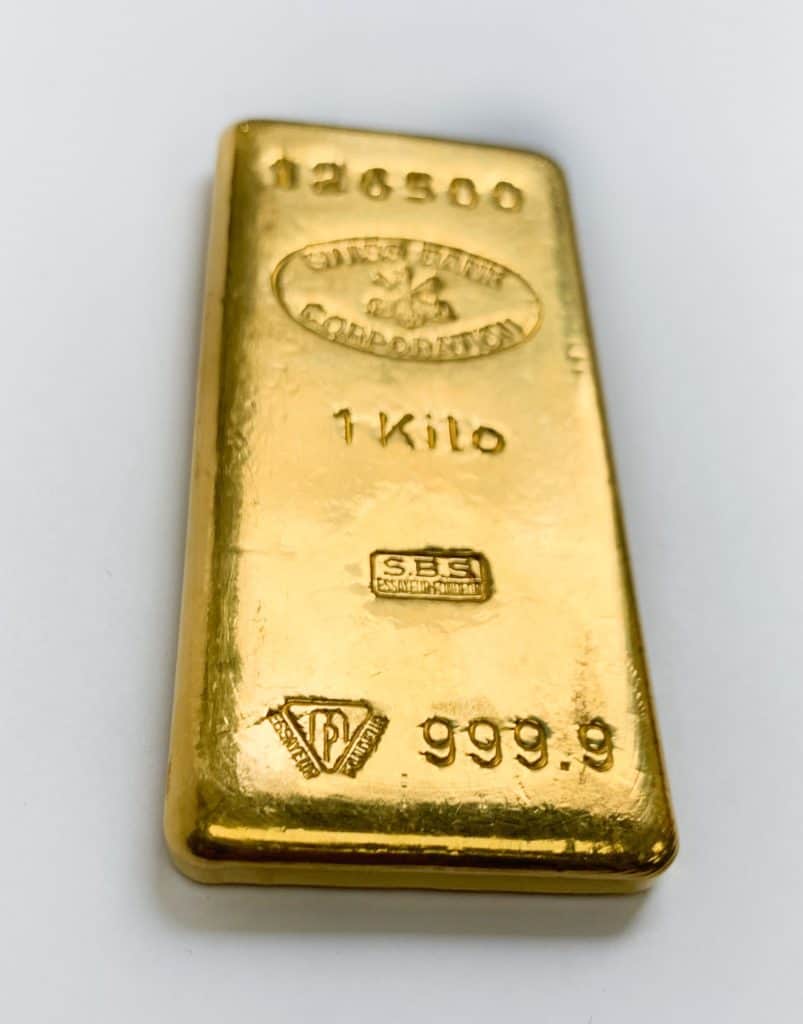 Gold bullion