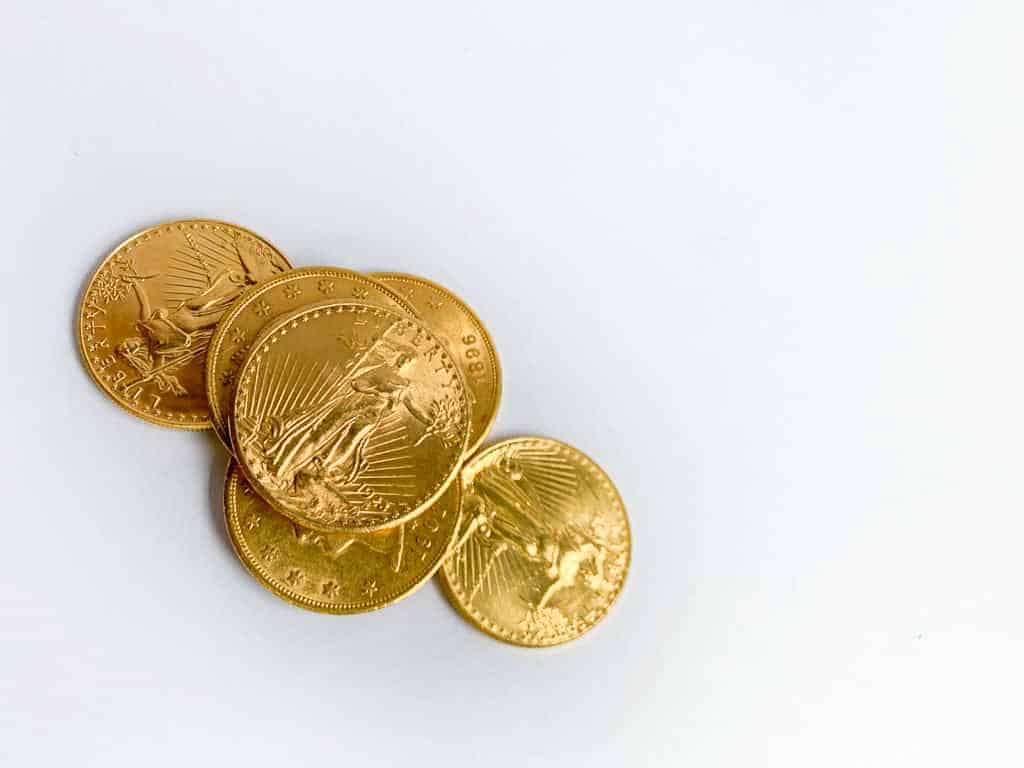 Gold coins