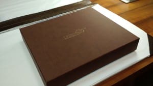 Leibish Engagement Ring box from the outside