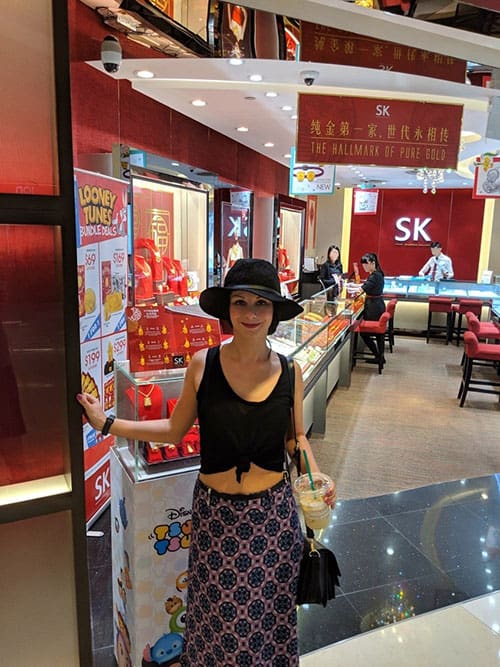 Outside SK Jewellry in ION Pro