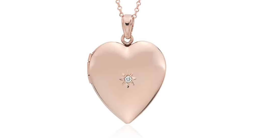 Engravable Sweetheart Locket