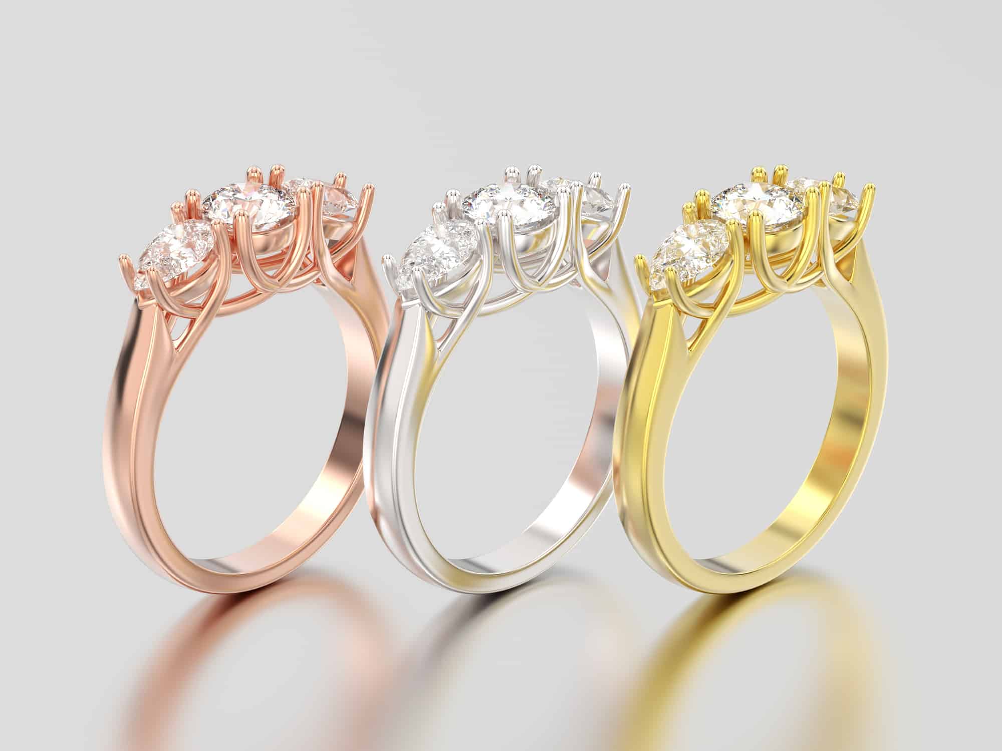 Two tone rings
