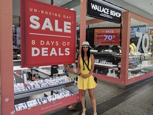 visiting wallace bishop jewellers