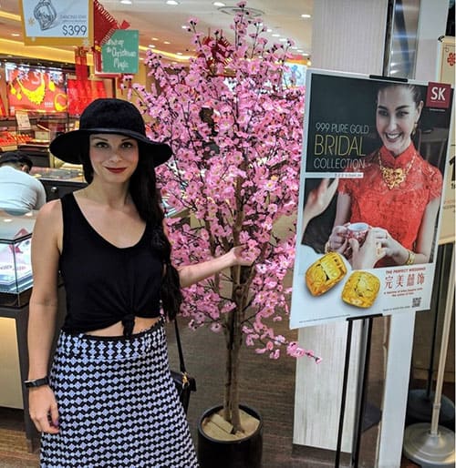 Outside SK in Chinatown