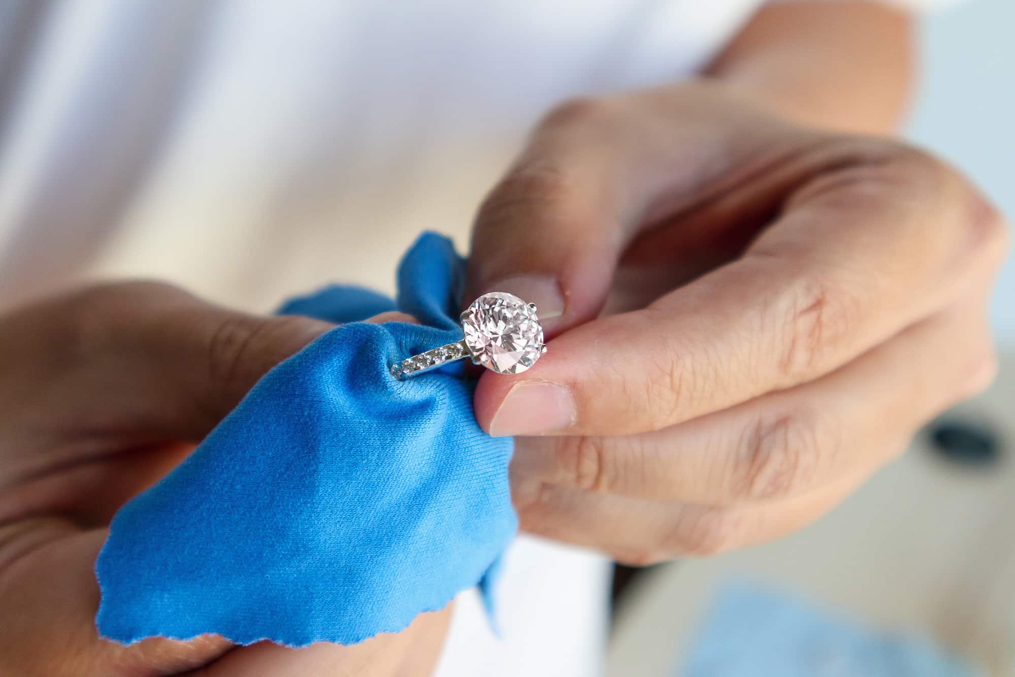 Ring cleaning process