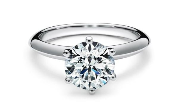 The Tiffany Setting in Platinum