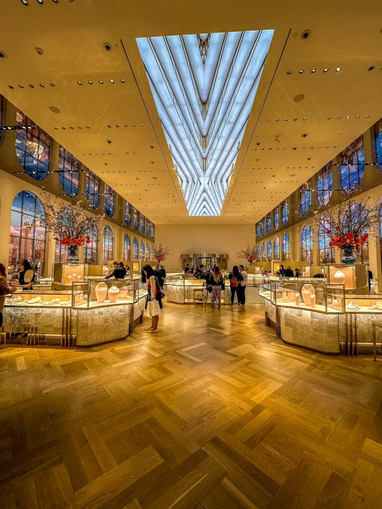 The Flagship Tiffany store in NYC