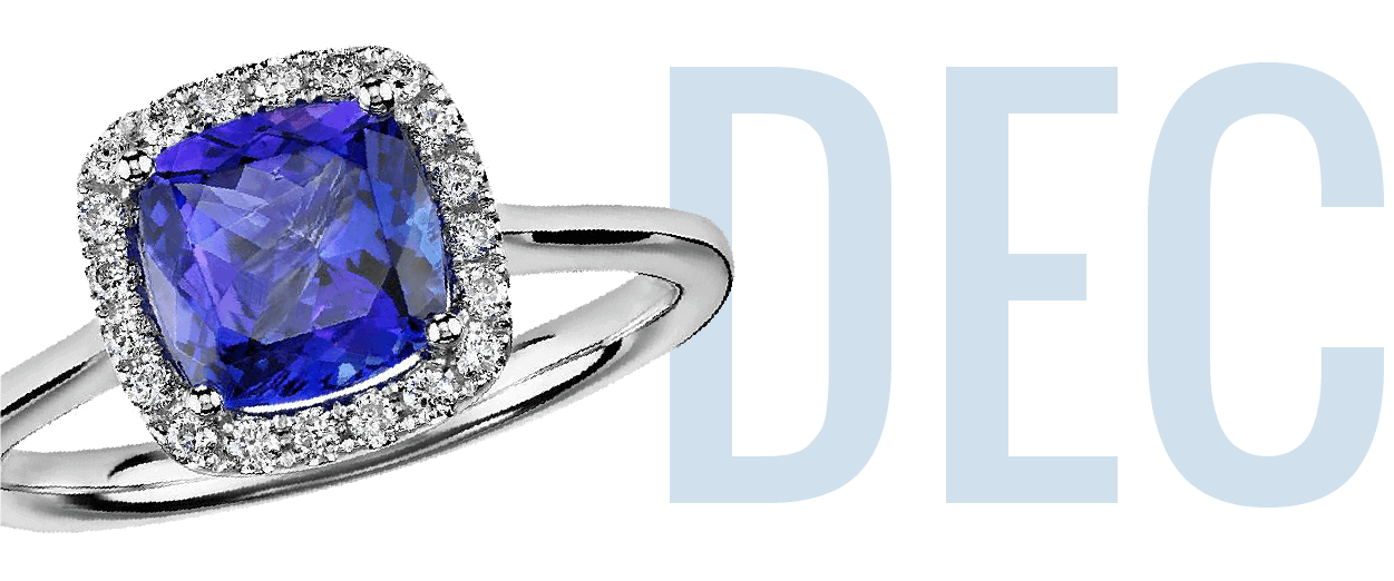 Tanzanite December Birthstone Ring