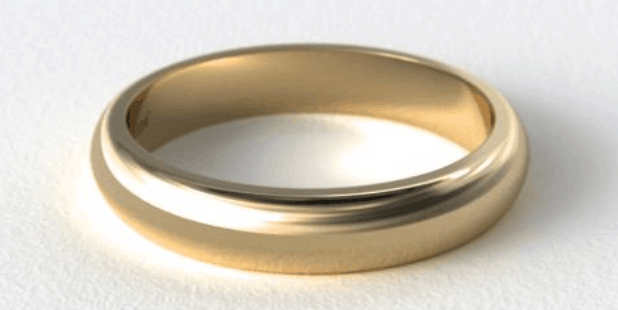 14K Yellow Gold 5mm Wedding Band