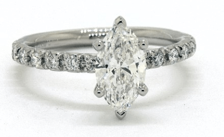 SI2 clarity diamond ring