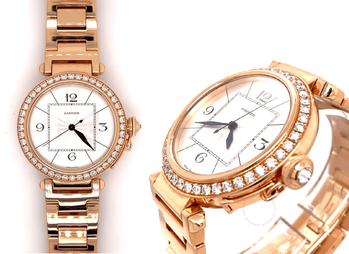 Pasha De Cartier 18k Rose Gold