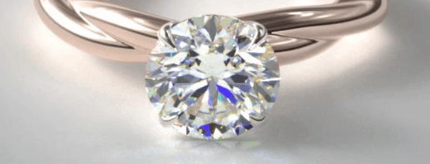 Pointed prong setting