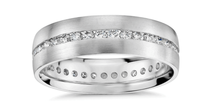 Channel-Set Diamond Eternity Ring
