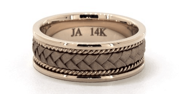 Braided Center Comfort Fit Band