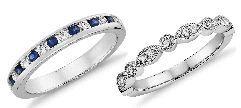 Stackable Rings from Blue Nile
