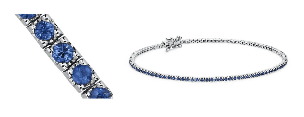 Sapphire Tennis Bracelet