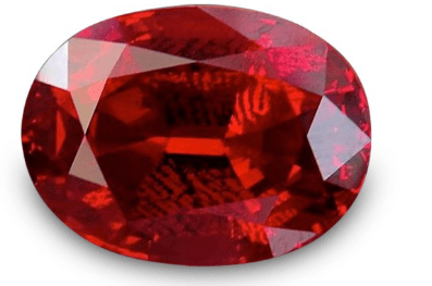16.44 carat, Red, Tanzanian Spinel