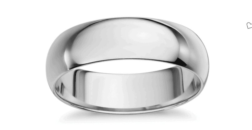 Mid-weight Comfort Fit Wedding Band